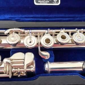 Haynes Q1 Flute, Sterling Silver Hand-cut Haynes Classic Headjoint, 1-year Warranty!