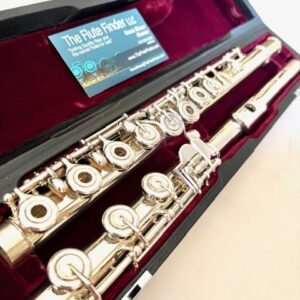 Yamaha YFL-774 All Silver Professional Flute, Offset G, Heavywall, Split E Mechanism, Upgraded Lillian Burkart Headjoint, Overhauled!, Warranty!!