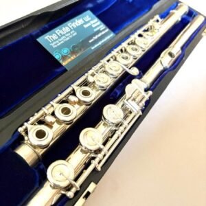 Powell Handmade Custom All Silver Flute, OVERHAULED, Inline G, B foot, High E Facilitator, 1-year Warranty!