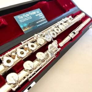 New! DiZhao DZ D-SP All Silver Handmade Flute, Offset G, Split E Mechanism, C# Trill, D# Roller, Factory Warranty!