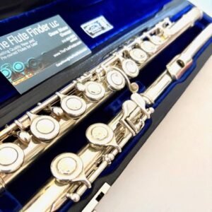 Wm. S. Haynes Handmade All Silver Flute, Offset G, C Foot, Closed Hole, Deveau Model, Overhauled!, Warranty!