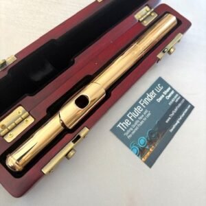 Dana Sheridan 14k Gold Handmade Flute Headjoint, Warranty!