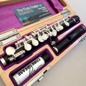 IMG_8436.jpg New! Trevor James Grenadilla Wood Piccolo, Hand-cut Wave Embouchure, Factory Warranty!