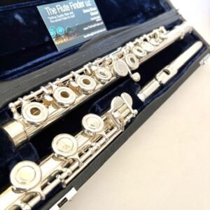 Powell Sonare SF-6000 Solid Silver Flute, Offset G, B foot, 1-year Warranty!