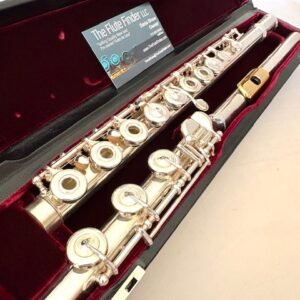 Gemeinhardt KGM Standard Professional Flute, Solid Silver Headjoint, Gold Riser/Gold Plated Lipplate, Inline G, Warranty!