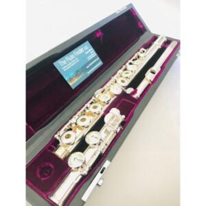 New! Trevor James Privilege Flute- Solid Silver Lip/Riser Offset G Open Hole C Foot Factory Warranty!