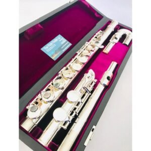 New Trevor James Silver Plated Alto Flute, Curved and Straight Headjoints, Sterling Lip/Riser, Factory Warranty!