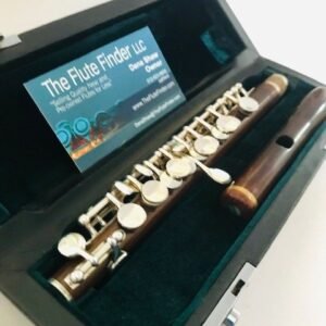 New Weissman Cocus Wood Special Custom Piccolo, Sterling Keys/Mechanism, Warranty!