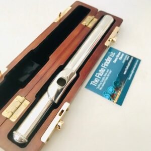 Sankyo Winged Solid Silver Headjoint, Warranty!